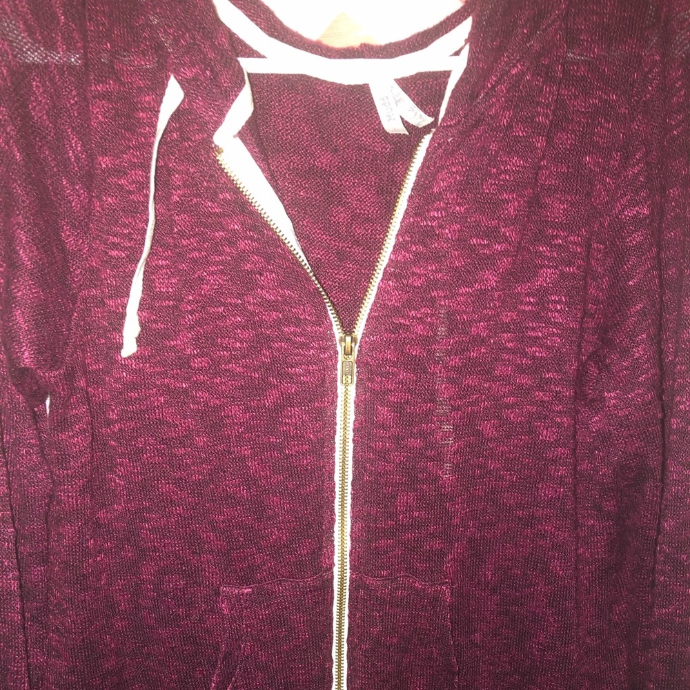 3/$15💜MUDD LIGHTWEIGHT HOODED JACKET see t…